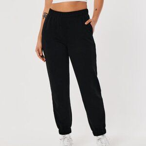 Hollister Oversized Fleece Dad Joggers - Size L